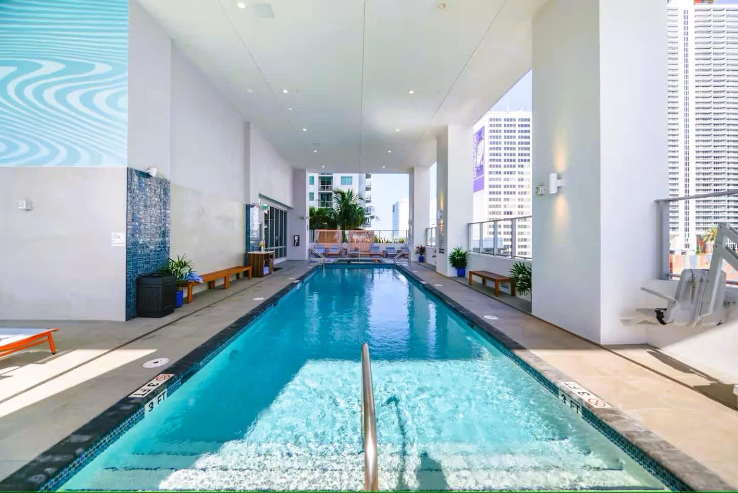 Apartamento Heart Of Downtown Miami Studio Pool & Gym Exterior foto