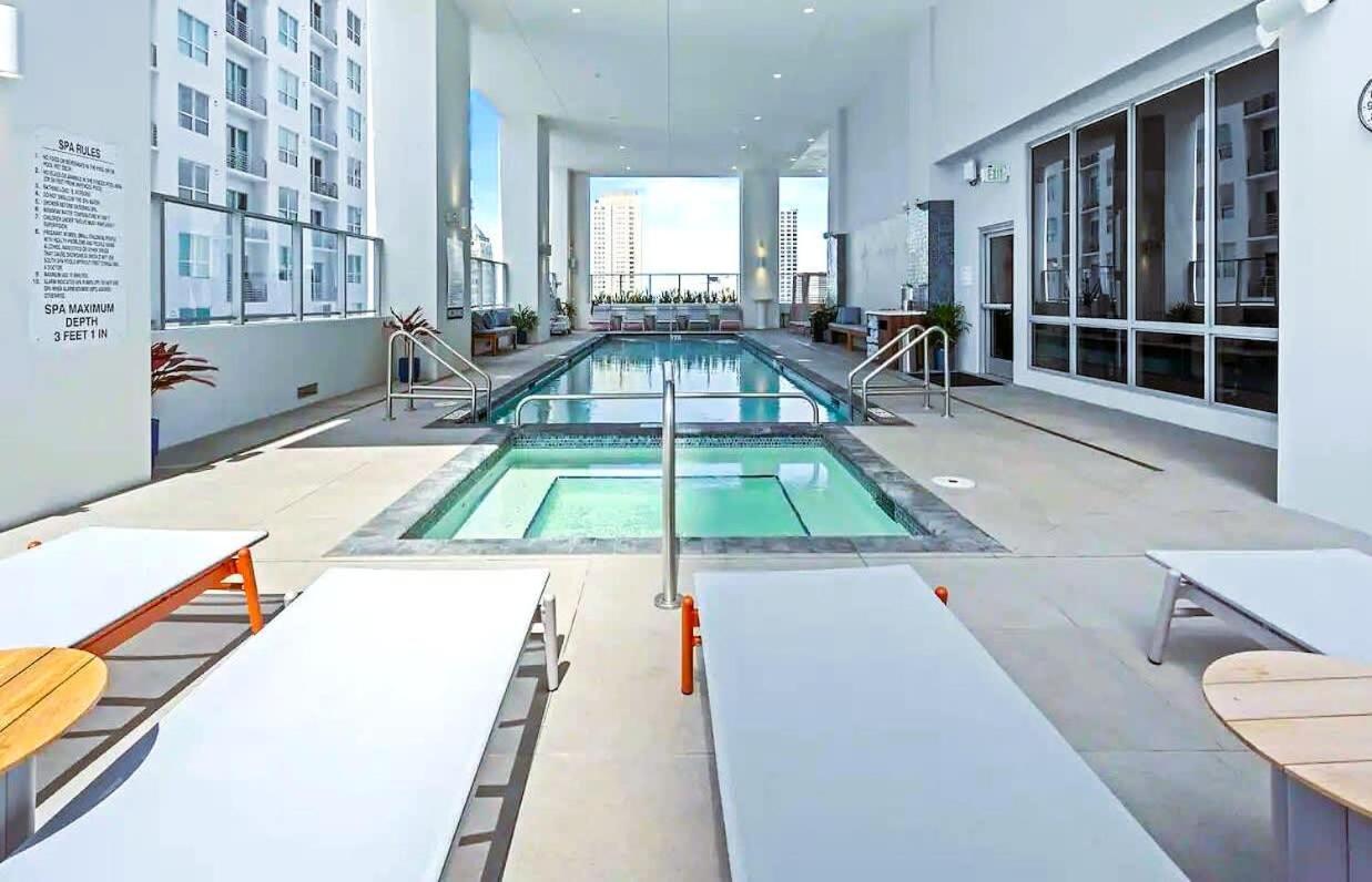 Apartamento Heart Of Downtown Miami Studio Pool & Gym Exterior foto